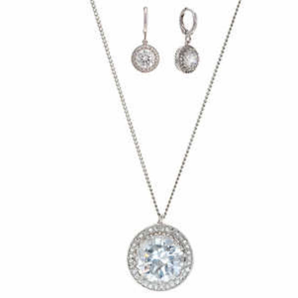 Mary & Mark Round Necklace and Earring Set
